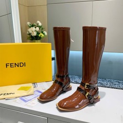 펜디 여성용 롱부츠 FD46198 카멜