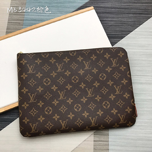 루이비통 에튀 보야주 GM 클러치백 M63442 안감브라운