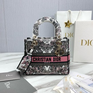 디올 미디엄 레이디백 M0565-35
