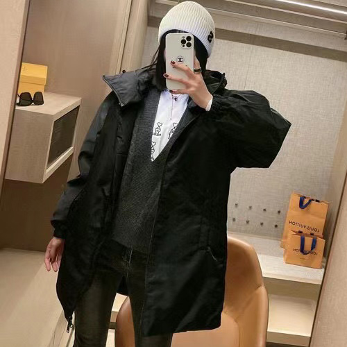 프라다 여성용 패딩 3A471 블랙