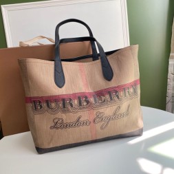 버버리 미디엄 리버시블 두들 토트 40610341 양면용