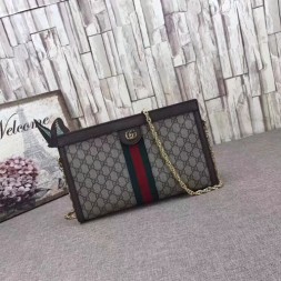 구찌 오피디아 슈프림 숄더백 503876 브라운