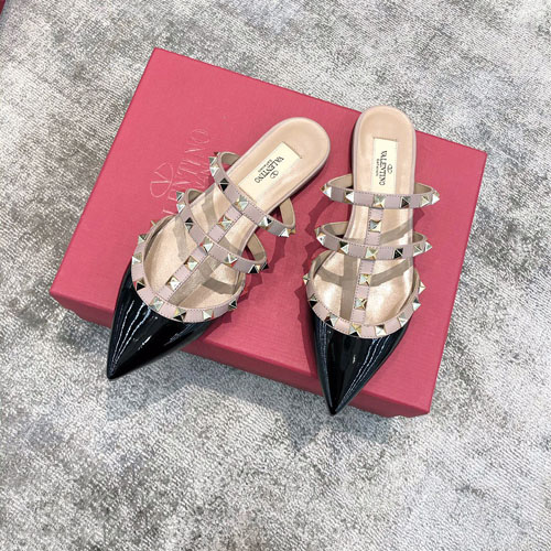 발렌티노 여성 슬리퍼 V0917-5 에나멜