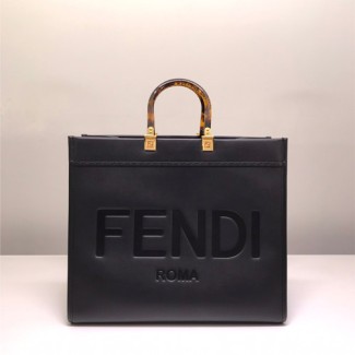 펜디 선샤인 라지 쇼퍼백 8BH372 블랙