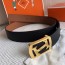 에르메스  신상  벨트  XTY190 블랙 금장