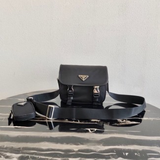 프라다 나일론 메신저 크로스백 2VD034 블랙