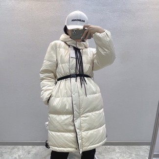 몽클레어 여성용 패딩 MC3469 양면용 화이트면