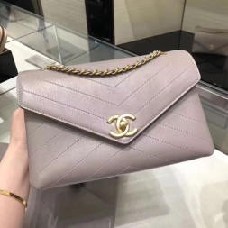 샤넬 신상 미니 플랩 백 A57431 그레이