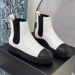 샤넬 신상 앵글부츠 G34358 화이트