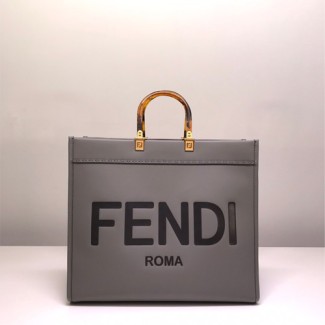 펜디 선샤인 라지 쇼퍼백 8BH372 그레이