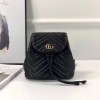 구찌 마틀라세 스몰 백팩 528129 블랙