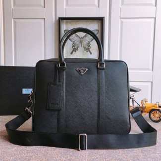 프라다 사피아노 서류가방 VG0661
