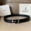 입생로랑 신상 벨트 Ysl9003  블랙  은장