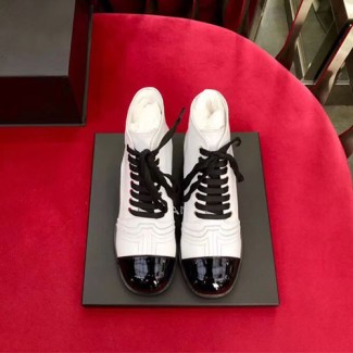 샤넬 신상 앵글부츠 G34100 화이트