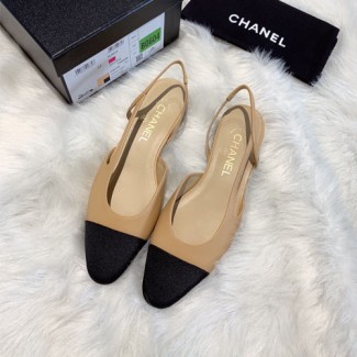 샤넬 슬링백 샌들 G31319 베이지