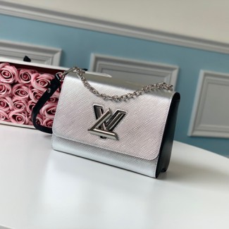 루이비통 신상 트위스트 MM M50282 실버