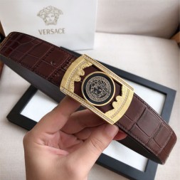 베르사체  신상  벨트 VS-6431 브라운 금장