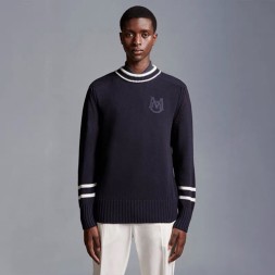 몽클레어 남성용 니트 MC3640 네이비