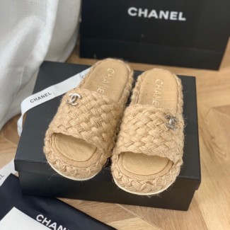 샤넬 여성용 슬리퍼 G34386 베이지