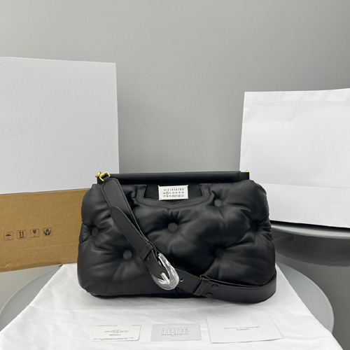 마르지엘라 글램 슬램 미듐 숄더백 MM3355 블랙 금장