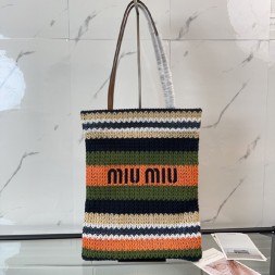 미우미우 크로셰 토트백 5BG248-1