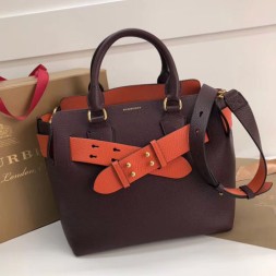 버버리 스몰 가죽 벨트 백 40785781 딥 클라레