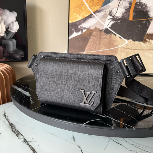 루이비통 에어로그램 슬링백 힙색 M57081 블랙