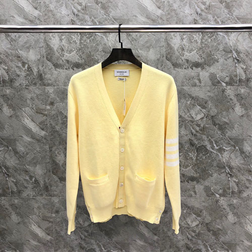 톰브라운 남여공용 가디건 TB8700 옐로우