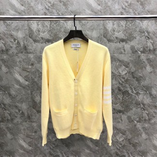 톰브라운 남여공용 가디건 TB8700 옐로우