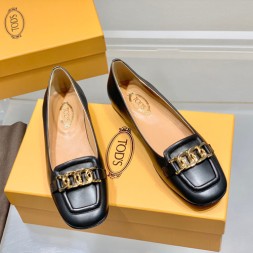 토즈 여성용 플랫 TS659343 블랙