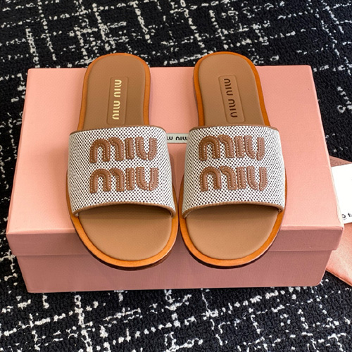 미우미우 여성용 슬리퍼 57279-2