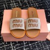 미우미우 여성용 슬리퍼 57279-2