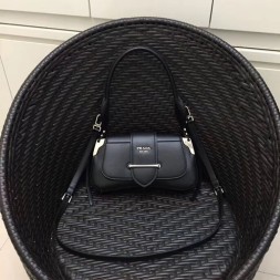 프라다 시도니 가죽 숄더백 1BD168 블랙