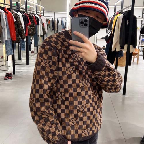 루이비통  남여공용 니트  M10164