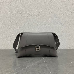 발렌시아가 아워글래스 숄더백 671353 그레이