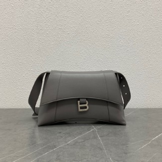 발렌시아가 아워글래스 숄더백 671353 그레이