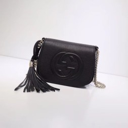 구찌 소호 체인 숄더백 323190 블랙