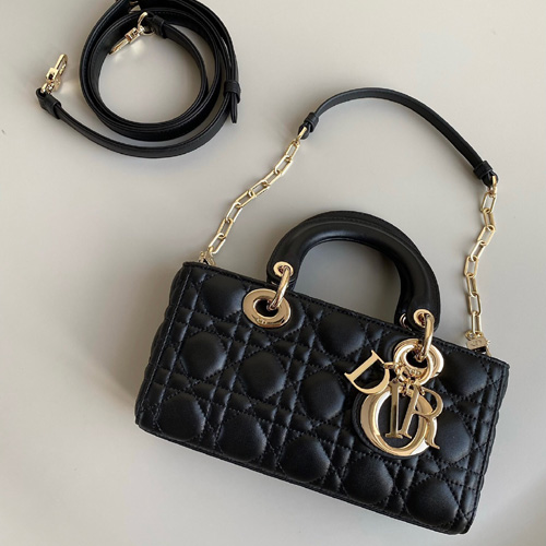 디올  LADY D-JOY 스몰백 M0613 블랙