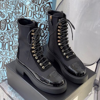 샤넬 신상 앵글부츠 G34332 유광