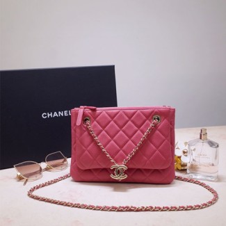 샤넬  신상 체인 스몰 숄더백 OS1163 체리핑크