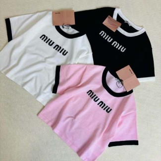 미우미우 여성용 반팔 MIU0024