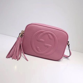 구찌 소호 디스코백 308364 핑크보라