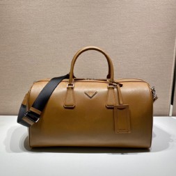 프라다 사피아노 여행가방 2VC018 브라운