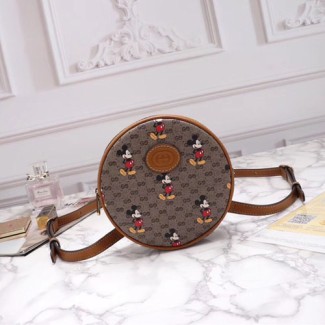 구찌 디즈니 콜라보 미키 마우스 라운드 백팩 603730