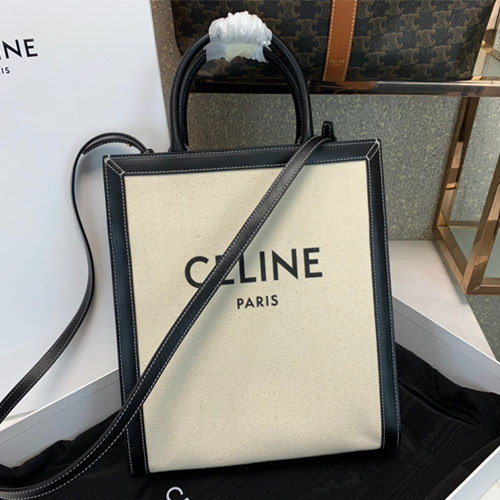 셀린느 신상 버티컬 카바스 캔버스백 190402 블랙