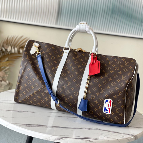 루이비통 LVXNBA 바스켓볼 키폴 M45587 브라운