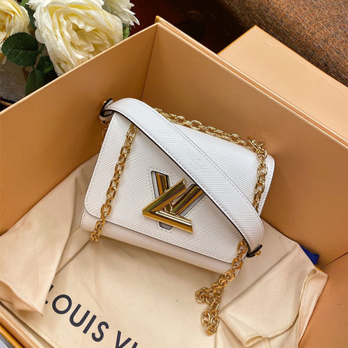 루이비통  트위스트 PM M50332 화이트 금장