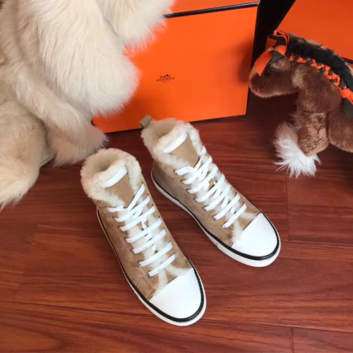 에르메스 신상 하이탑 스니커즈 H35025  베이지