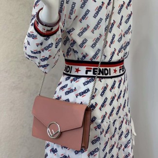 펜디 체인 크로스백 F2080 핑크