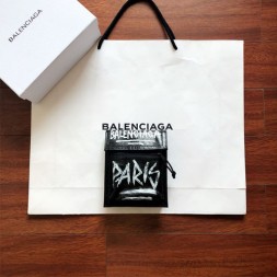 발렌시아가 익스플로러 파우치 스트랩 백 936801 그래피티 블랙